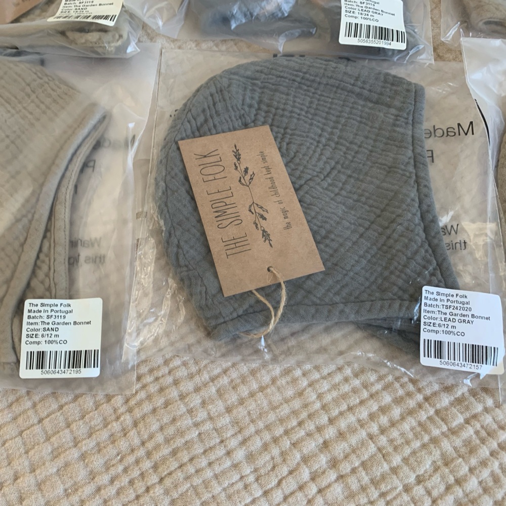 The Simple Folk Garden Bonnet - 4 Bonnet Bundle $40